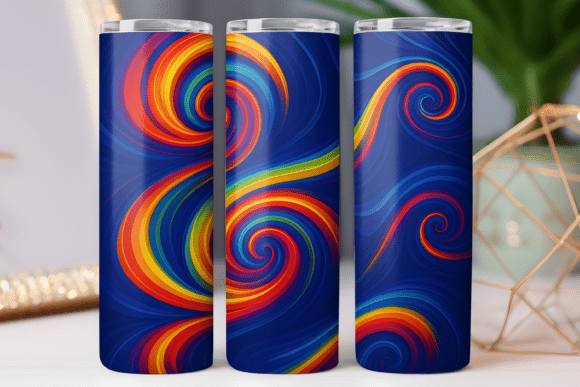 Abstract Pattern Tumbler Wrap 20oz Art Review