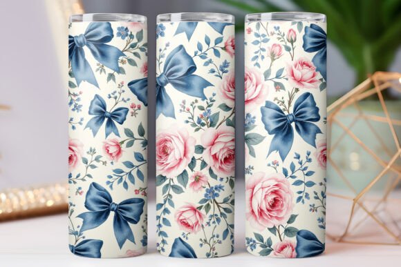 Bow Pattern Girls Bow Tumbler Wrap 20oz Review