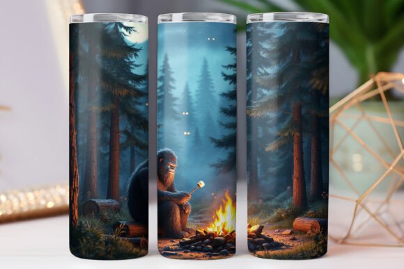 Camp Fire Bigfoot Tumbler Wrap Skinny Review