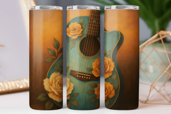 Floral Music Tumbler Wrap 20oz Skinny Review
