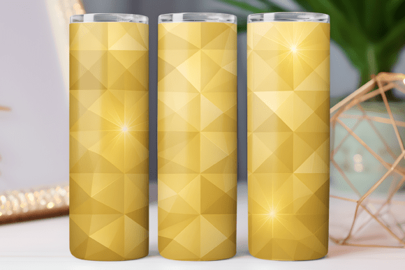 Golden Geometric Pattern Tumbler Wrap Review