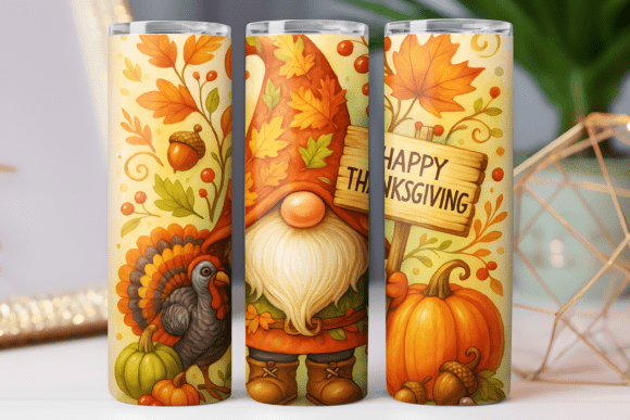 Happy Thanksgiving Day Tumbler Wrap 20oz Review