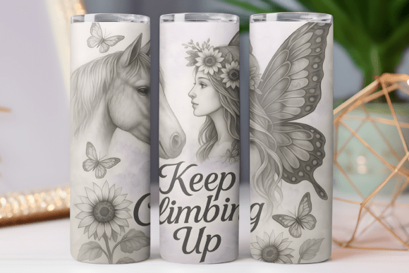 Horse Motivation Tumbler Wrap Design Review