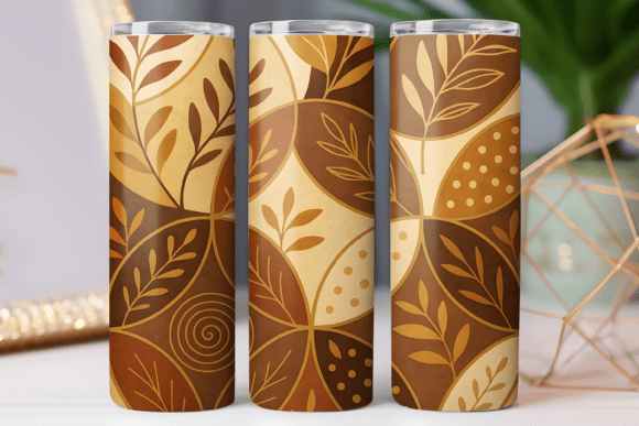 Leaf Geometric Pattern Tumbler Wrap 20oz Review