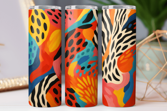 Leopard Abstract Pattern Tumbler Wrap Review