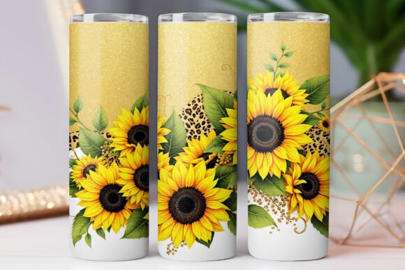 Sunflower Tumbler Wrap Skinny 20oz Design Review