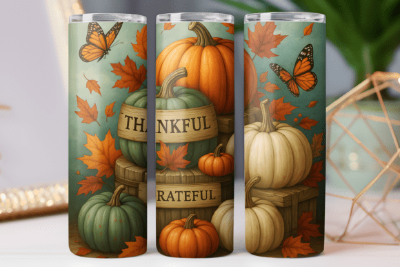 Thankful Thanksgiving Tumbler Wrap Review