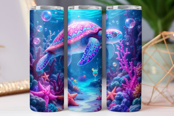 Water Sea Turtle Tumbler Wrap 20oz Jpg Review
