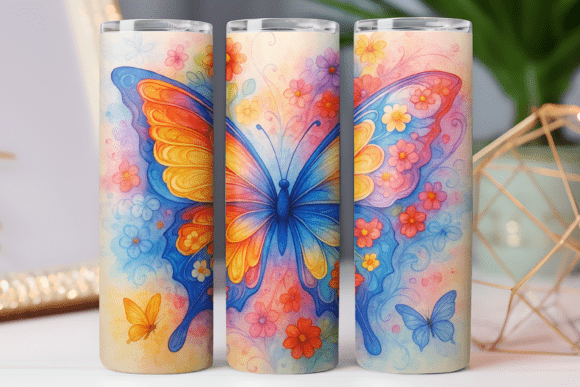 Watercolor Animal Tumbler Wrap Skinny Review