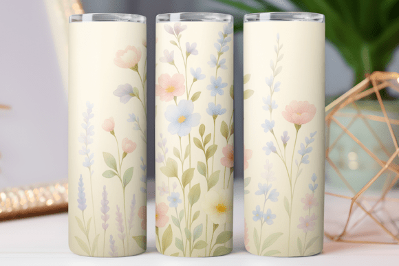 Wildflower Pattern Tumbler Wrap 20oz Review
