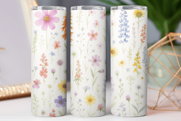 Wildflower Pattern Tumbler Wrap Review
