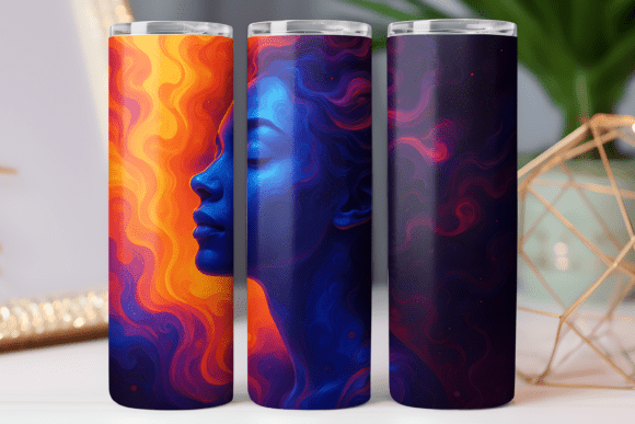 Women Abstract Pattern Tumbler Wrap 20oz Review